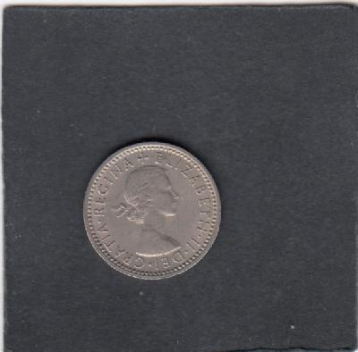 Beschrijving: 6 Pence  ELIZABETH II  